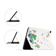 Flap case for Samsung Galaxy Tab A9+, driving dinosaur