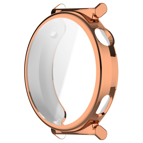 2-in-1 Case with Screen Protector for Huawei Watch GT 5 Pro 42mm, pink rose gold