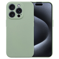 Case for iPhone 15 Pro Max, Silicone Lite, green