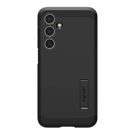 Spigen case for Samsung Galaxy S24 FE, Tough Armor Mag MagSafe, black + 9H Tempered Glass