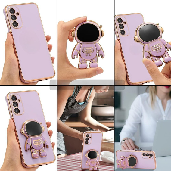 Case for Samsung Galaxy M15 5G, Astronaut, purple