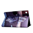Case for Samsung Galaxy Tab A9+ X210 / X215 / X216B, cat and tiger
