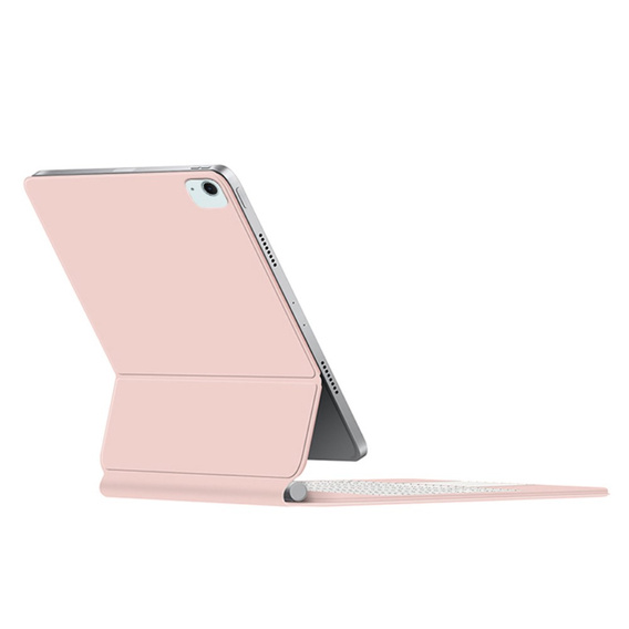 Keyboard Case for iPad Air 13" 2024, Magnetic Keyboard Touchpad, pink