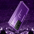 Armored case for Samsung Galaxy S21 Ultra, Dexnor Full Body, purple