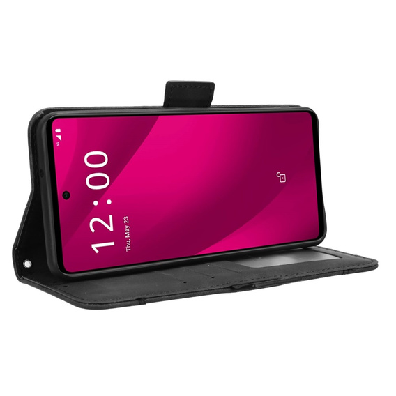 Flip case for T Phone 2 Pro 5G, Card Slot, black