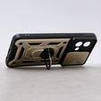 Case for Motorola Moto G84 5G, CamShield Slide, gold