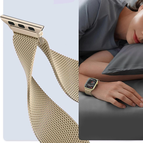 Milanese bracelet for Apple Watch 1/2/3/4/5/6/7/8/SE/ULTRA (42/44/45/49 MM) - Gold