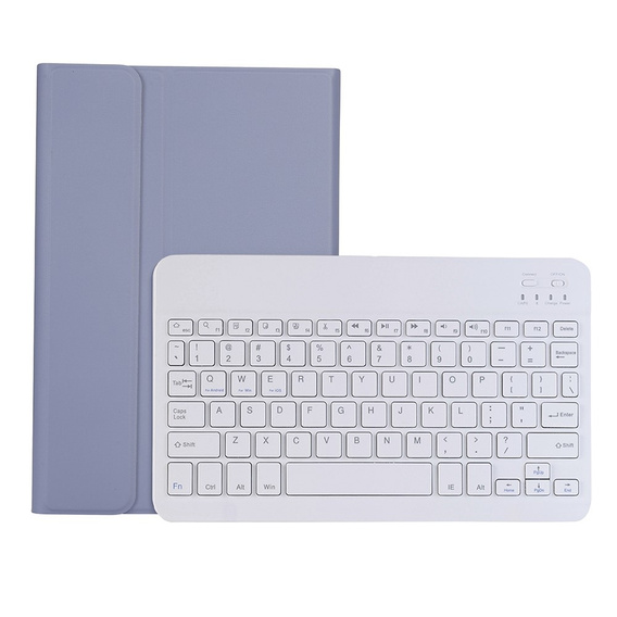 Case + keyboard Samsung Galaxy Tab S6 Lite P610/P615 / S6 Lite 2022 10.4, Pen Slot, purple