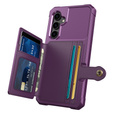 Case for Samsung Galaxy S23 FE, Card Holder Kickstand, purple