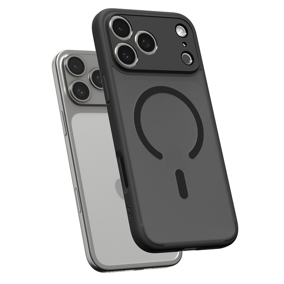 Spigen Ultra Hybrid MagSafe Case for iPhone 17 Pro Max, Frost Black