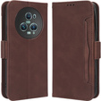 Flip case for Honor Magic 5 Pro 5G, Card Slot, brown