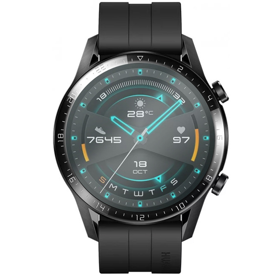 2x ERBORD Hybrid Glass for Huawei Watch GT 2 46MM
