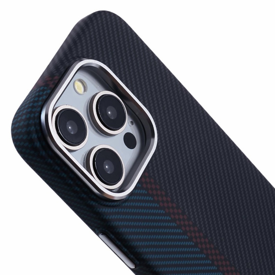 MagSafe's iPhone 14 Pro Max Case, Carbon Fiber, black / blue