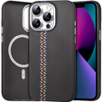 MagSafe's iPhone 13 Case, Carbon Fiber, black