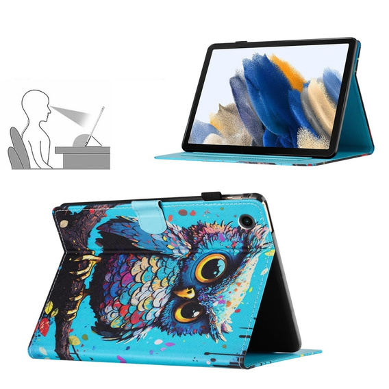 Case for Samsung Galaxy Tab A11 / A9 X110 / X115, owl