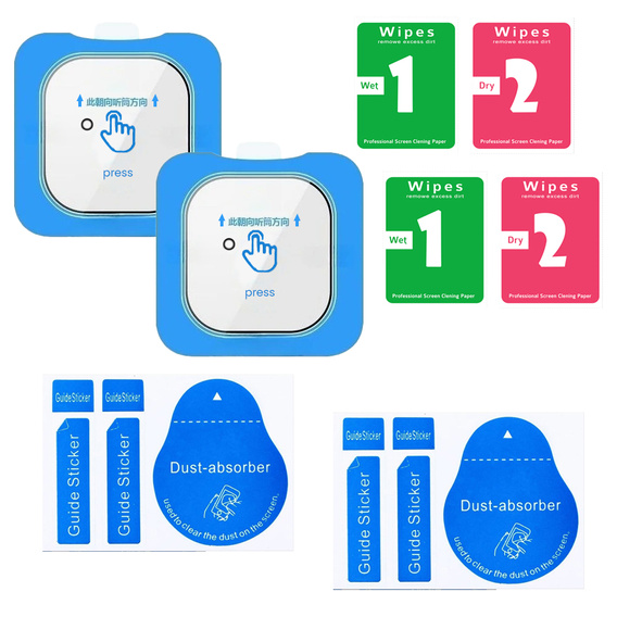 2x ERBORD Tempered Glass Screen Protector for Oppo Find X9 Pro