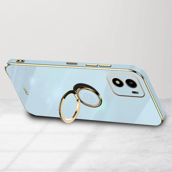 Case for Vivo Y01, Electro Ring, blue