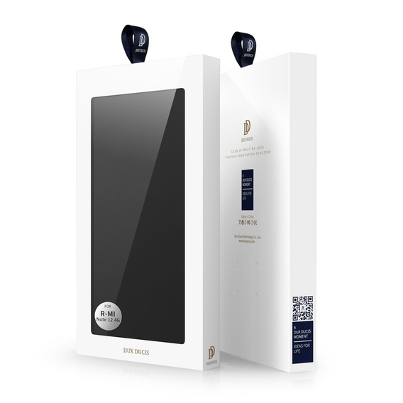 Dux Ducis Case for Xiaomi Redmi Note 12 4G, Skinpro, black