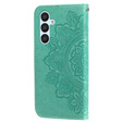 Flip case for Samsung Galaxy A54 5G, Mandala Flower, green
