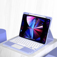Case + keyboard iPad Air 10.9 4 2020 / 5 2022, Touchpad, purple