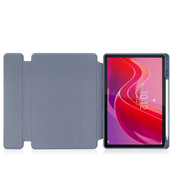 Keyboard case for Lenovo Tab M11, Rotary 360° Leather, purple