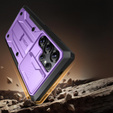 Case for Samsung Galaxy S25 Ultra – Tongate MECH Series Belt Clip, purple