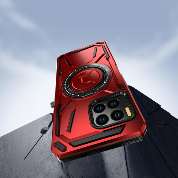 Case for T Phone 2 Pro 5G, Heavy Duty Ring, red