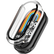 2in1 Case + Tempered Glass for Xiaomi Smart Band 10 / 9 / 8, black