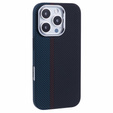 MagSafe's iPhone 16 Pro Case, Carbon Fiber, black / blue