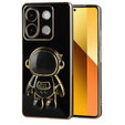 Case for Xiaomi Redmi Note 13 5G, Astronaut, black + 9H Tempered Glass