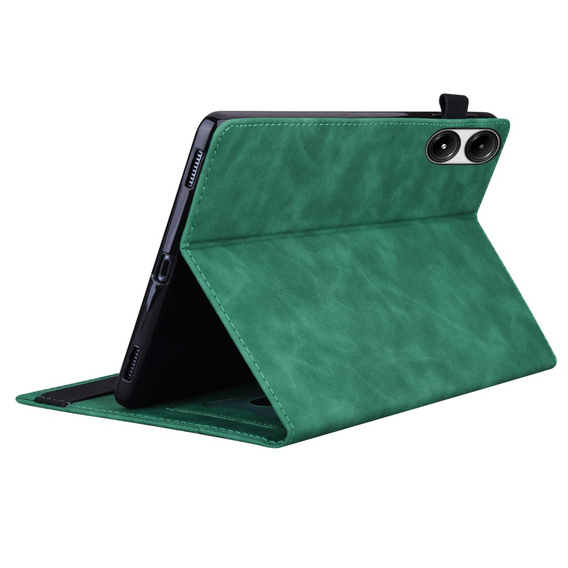 Case for Xiaomi Redmi Pad Pro / Xiaomi Poco Pad, Classic, with space for stylus, green