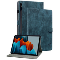 Case for Samsung Galaxy Tab S9, Wallet Pen Slot, blue