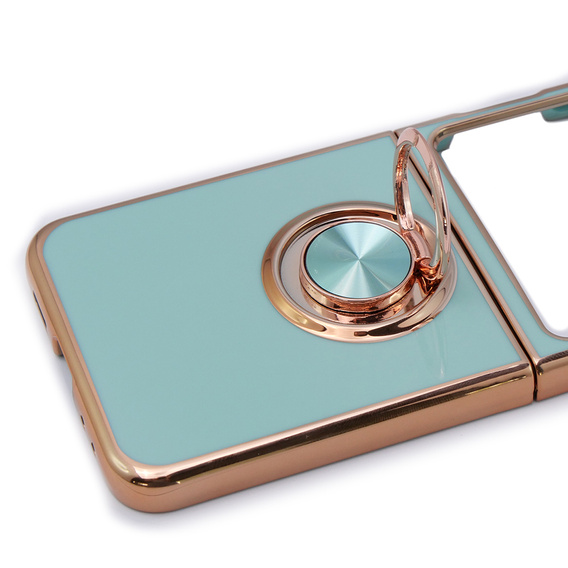 Case for Samsung Galaxy Z Flip 5 5G, Electro Ring, mint