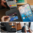 Wallet MagSafe RFID flip case with camera protection for iPhone 17 Pro Max