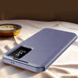 Flip case for Samsung Galaxy S25+ Plus, Smart View Wallet, purple