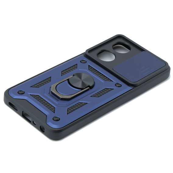 Case for Oppo A58 4G, CamShield Slide, blue