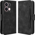 Flip case for Oppo Reno 13 Pro, Card Slot, black