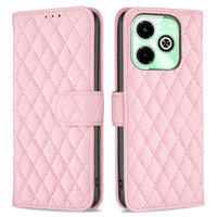 Flip case for Infinix Hot 40i, Wallet, BINFEN COLOR, pink