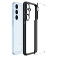 Spigen case for Samsung Galaxy A55 5G, Ultra Hybrid, black + 9H Tempered Glass