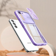 Case for Samsung Galaxy A14 4G/5G, Slide Camera, purple