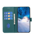 Flip case for Samsung Galaxy A35 5G, BINFEN Wallet, green