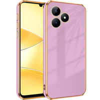 Case for Realme C51, Glamour CamShield, purple