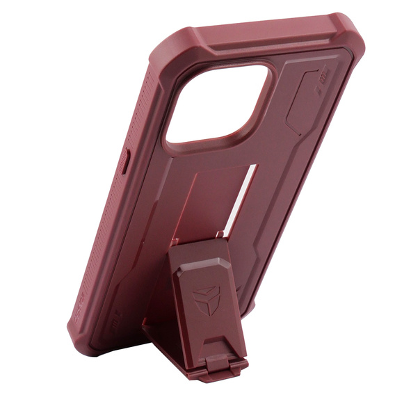 Armored case for iPhone 14 Pro Max, Dexnor Full Body, red