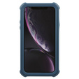 Armored case for iPhone X / XS, Dexnor Full Body, dark blue