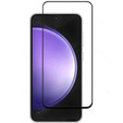 3D Tempered Glass for Samsung Galaxy S24 FE, black frame