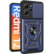 Case for Xiaomi Redmi 12, CamShield Slide, dark blue
