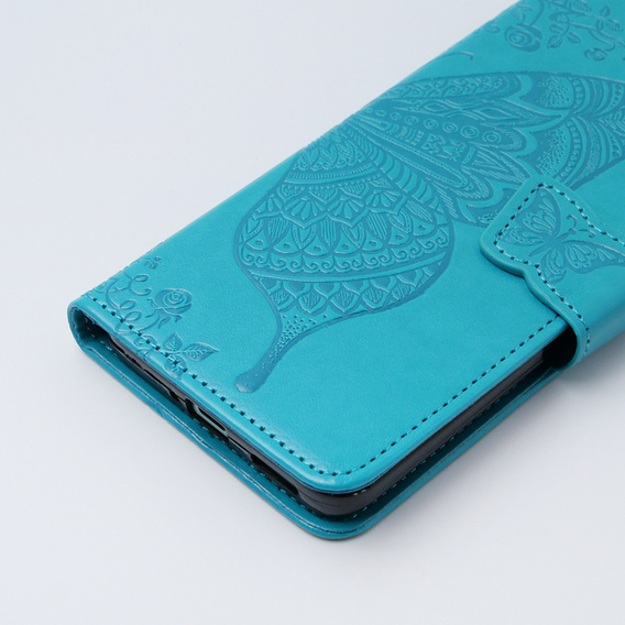 Flip case for Xiaomi 13T / 13T Pro, Butterfly, blue