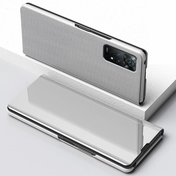 Case for Xiaomi Redmi Note 11 Pro 4G / 5G, Clear View, silver
