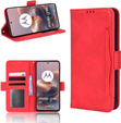 Flip case for Motorola Moto G86 Power 5G, Card Slot, red