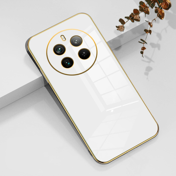Case for Realme 12 Pro 5G / 12 Pro+ 5G, Glamour CamShield, white